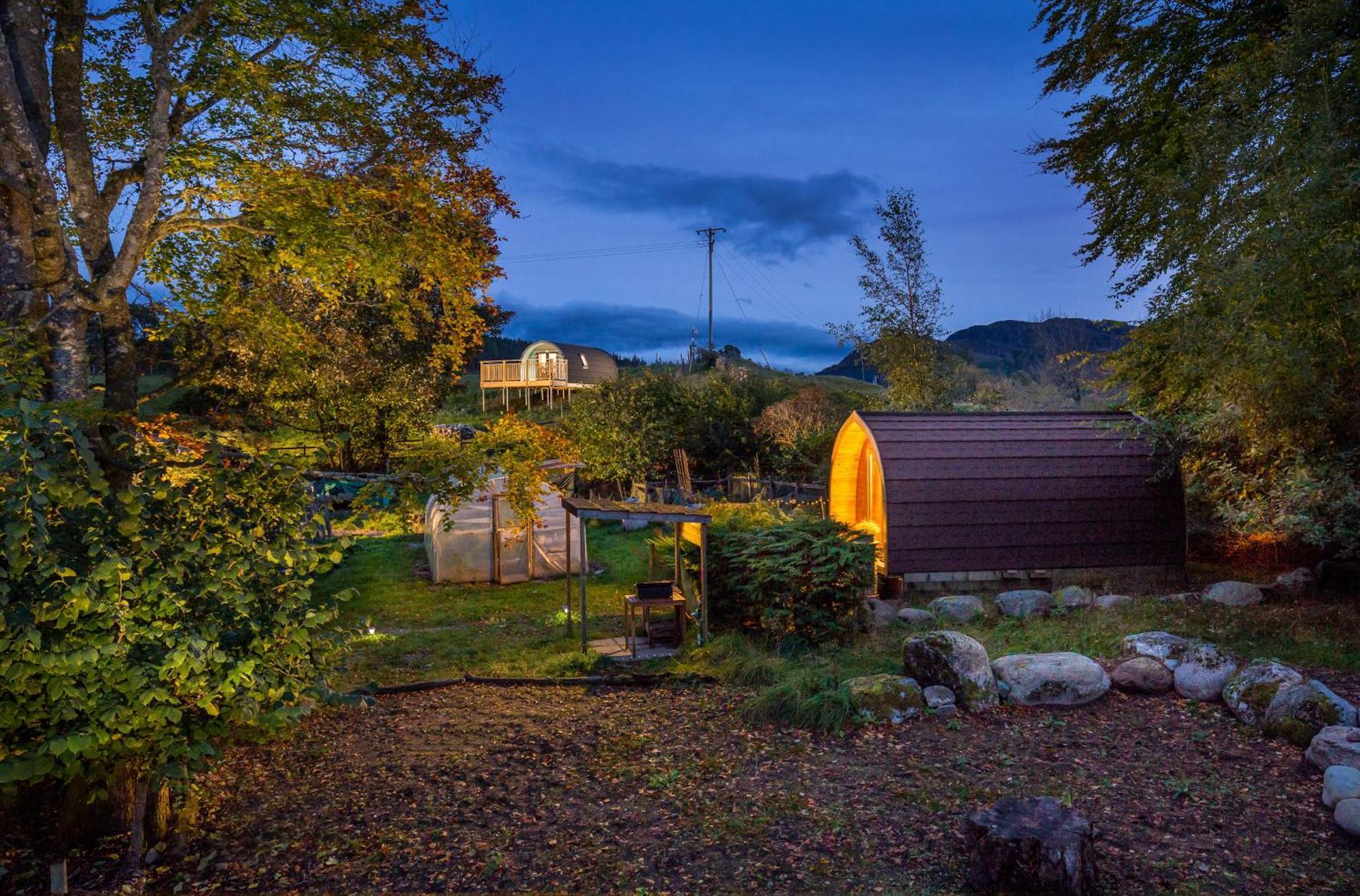 Glentruim Lodge Ecopod Newtonmore Exterior foto