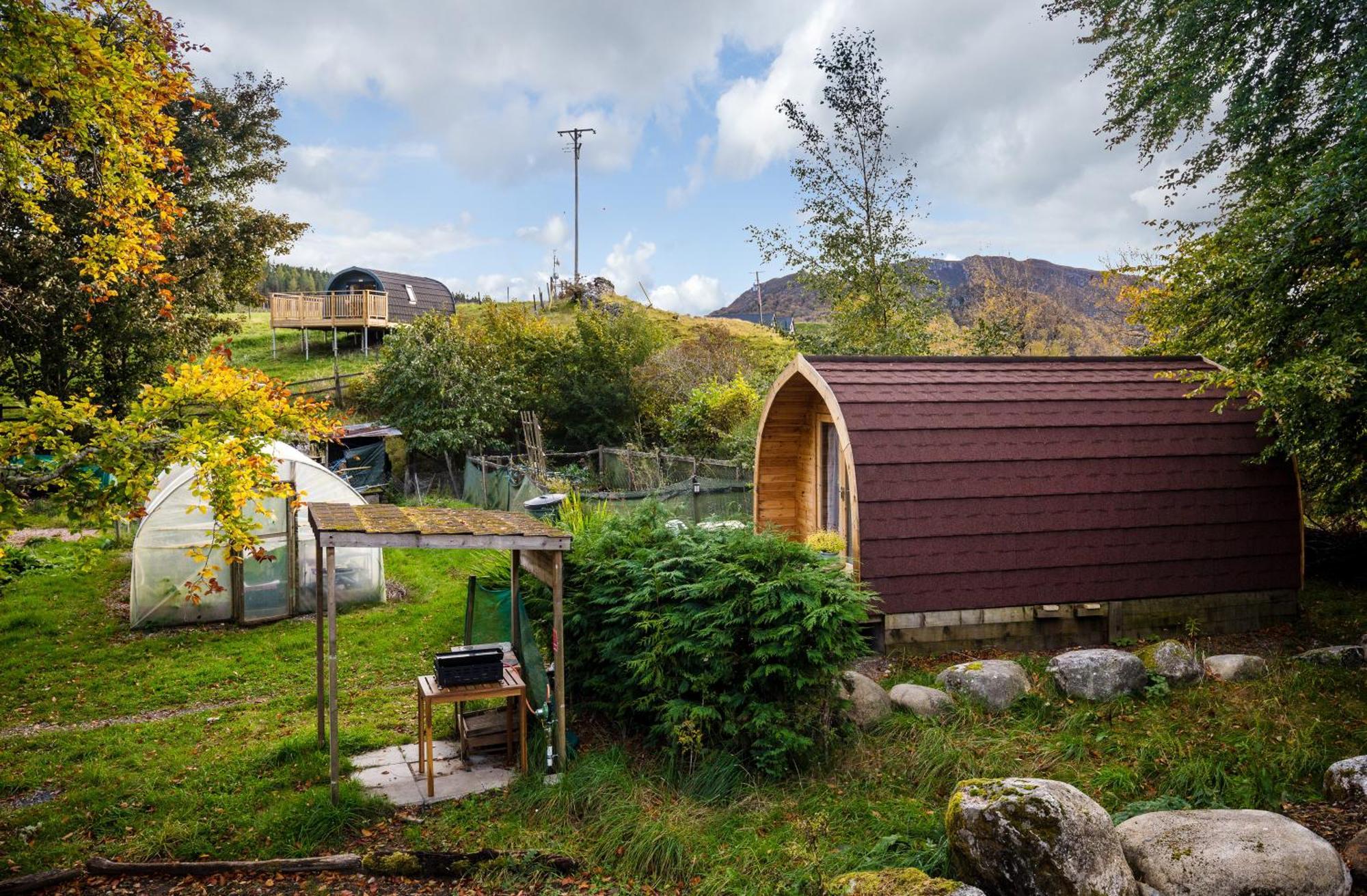 Glentruim Lodge Ecopod Newtonmore Exterior foto